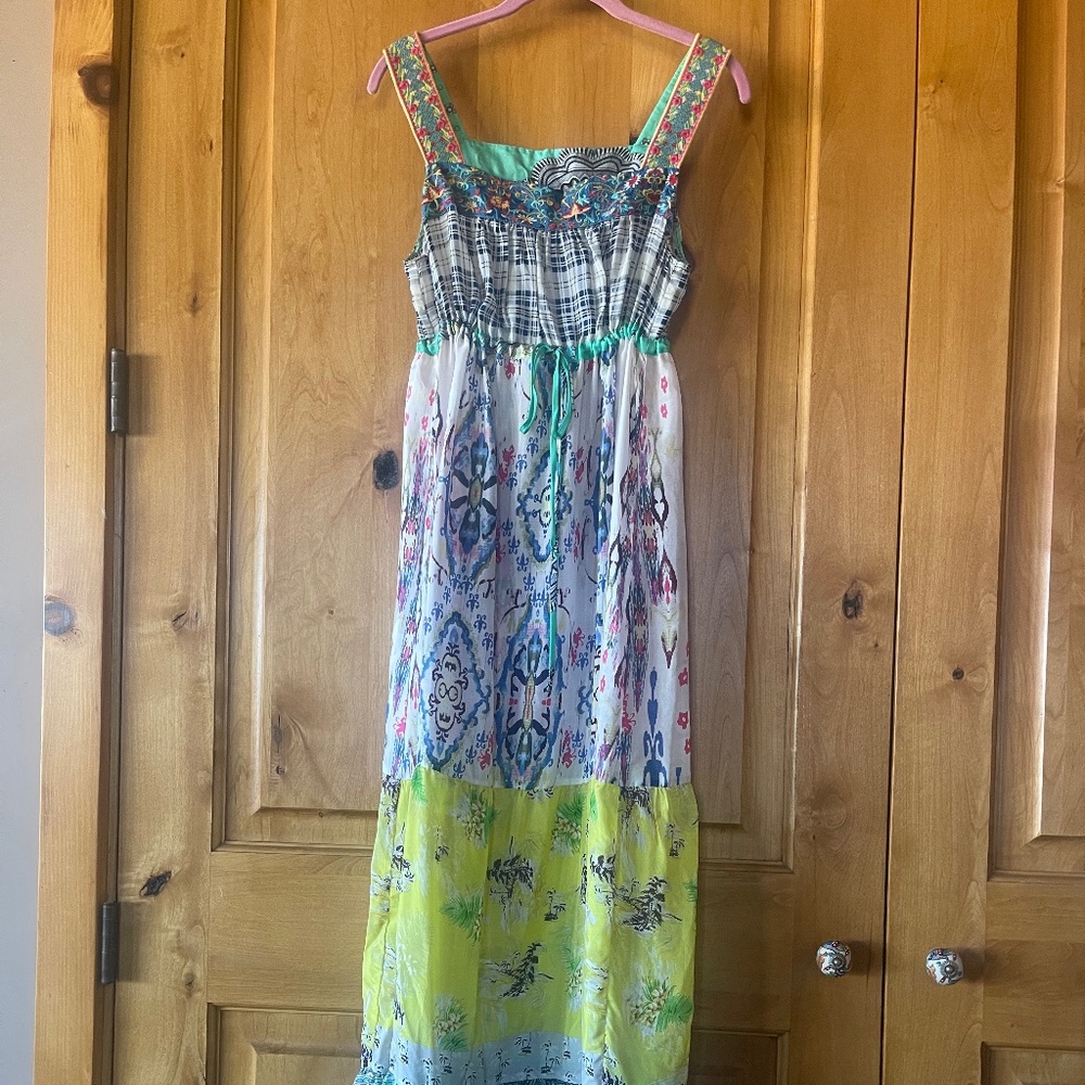 Johnny Was Long Dress Size Small